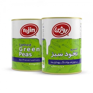 کنسرو نخود سبز روژین